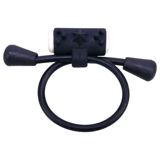 You2Toys - Adjustable silicone vibrating penis ring (black)