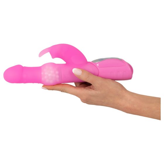 SMILE Pearly Rabbit - bead vibrator (pink)