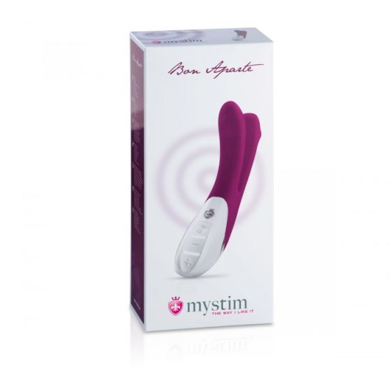 mystim Bon Aparte - dual-arm vibrator (blackberry)