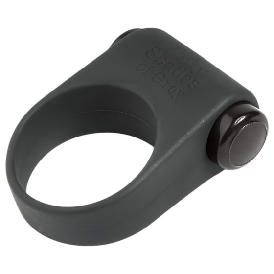 Fifty Shades of Grey - Silicone Vibrating Cock Ring (Black)