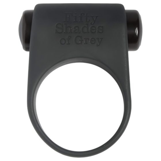 Fifty Shades of Grey - Silicone Vibrating Cock Ring (Black)