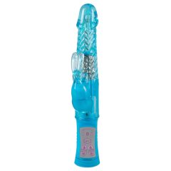 / You2Toys - Sugar Babe - Beaded Rabbit Vibrator (Blue)