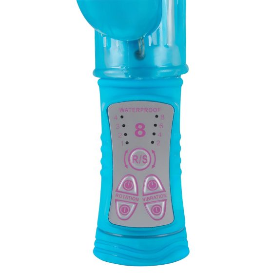 You2Toys - Sugar Babe - Beaded Rabbit Vibrator (Blue)