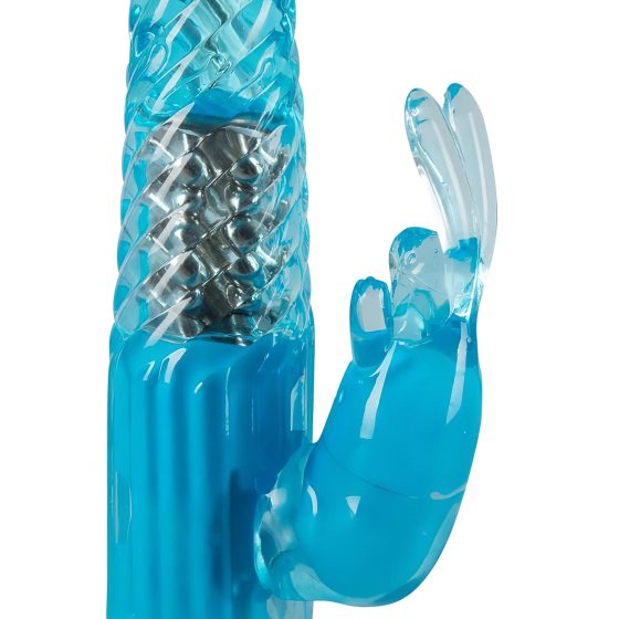 You2Toys - Sugar Babe - Beaded Rabbit Vibrator (Blue)