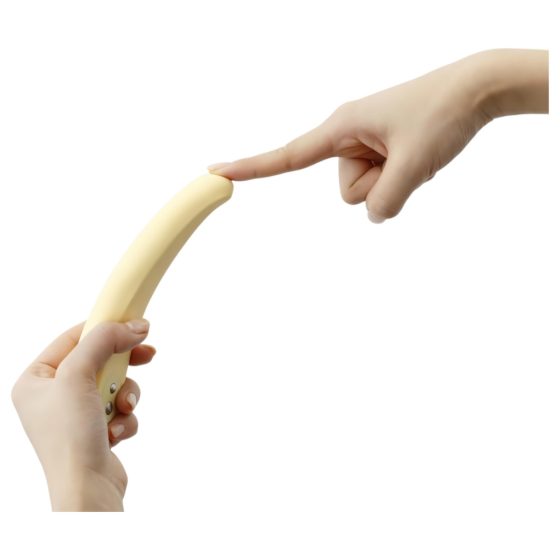 TENGA Iroha Mikazuki - rod vibrator (pale yellow)