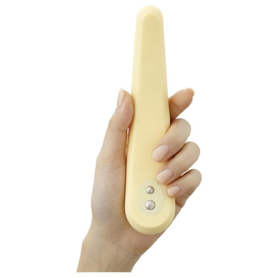 TENGA Iroha Mikazuki - rod vibrator (pale yellow)