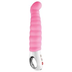   Fun Factory G5 - rechargeable, waterproof ribbed G-spot vibrator (pink)