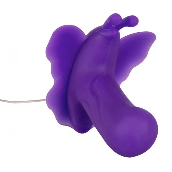 / Flutter Butterfly - Silicone Intimate Vibrator (Purple)