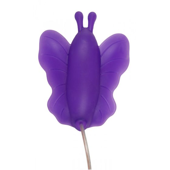 / Flutter Butterfly - Silicone Intimate Vibrator (Purple)