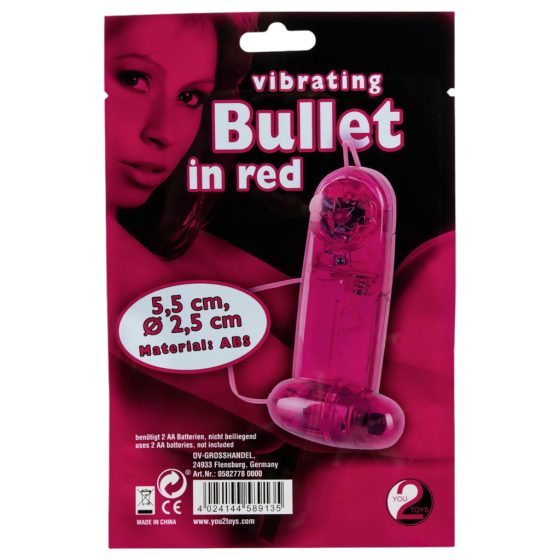 You2Toys - Red vibrating egg