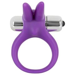 SMILE Rabbit - Vibrating Penis Ring (Purple)