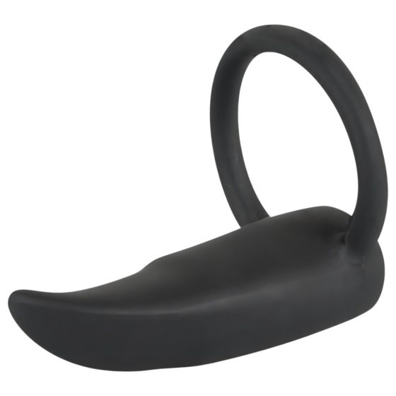 Black Velvet Finger Vibrator (Black)