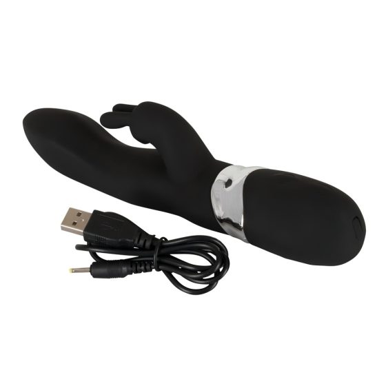 SMILE Blacky - Dual Motor USB Vibrator (Black)