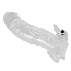 Crystal Skin - Penis Extender Sleeve with Vibration