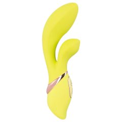 Jülie - Clitoral Vibrator with Arm (Yellow-Green)