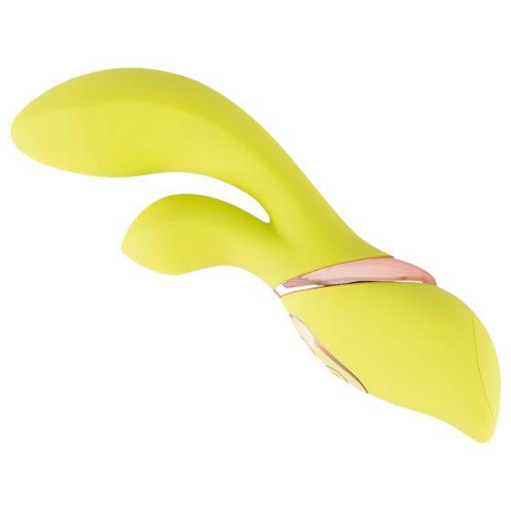 Jülie - Clitoral Vibrator with Arm (Yellow-Green)