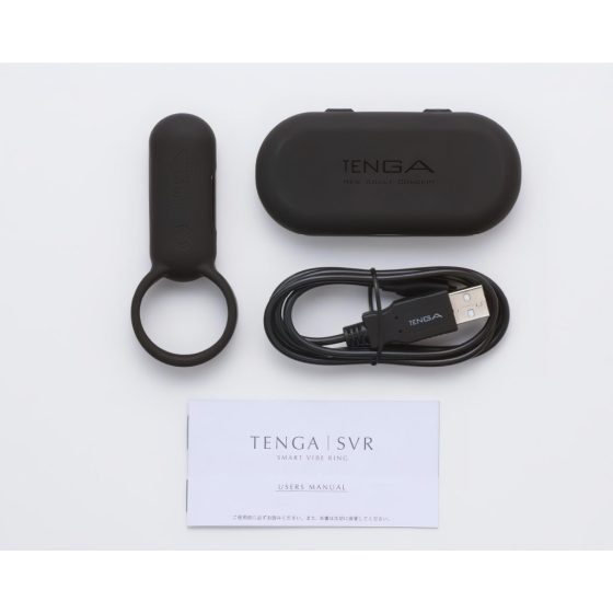 TENGA Smart Vibe Vibrating Cock Ring (Black)