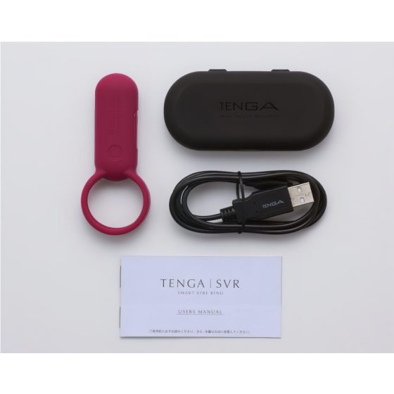 TENGA Smart Vibe - Vibrating Cock Ring (Red)