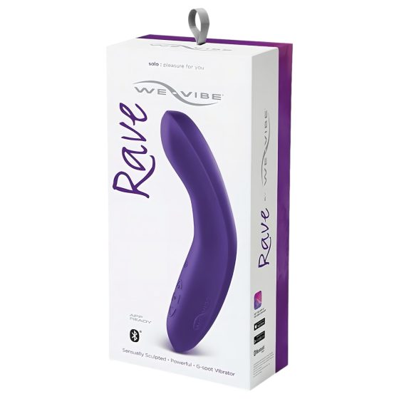 We-Vibe Rave - Smart Rechargeable G-Spot Vibrator (Purple)