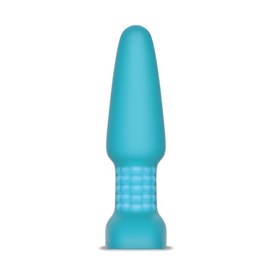 b-Vibe - Rechargeable Beaded Anal Vibrator (Turquoise)