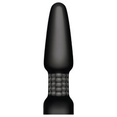 b-Vibe - Rotating Beaded Rechargeable Anal Vibrator (Black)