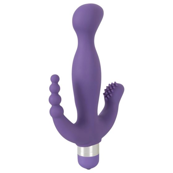 You2Toys - Triple Pleasure Vibrator (Purple)