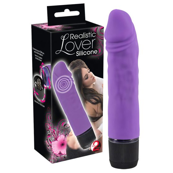 You2Toys - Silicone Lover - Realistic Vibrator (Purple)