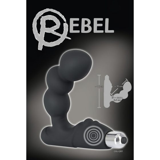 Rebel - Ball Prostate Vibrator (Black)