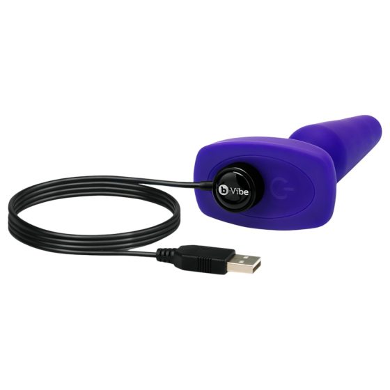 b-Vibe Trio - 3-Motor Anal Vibrator (Purple)