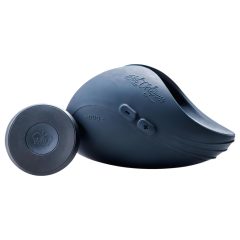   Pulse III Duo - Rechargeable Masturbator and Couples Vibrator (Grey-Blue)