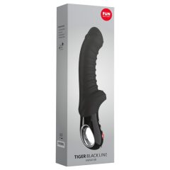   Fun Factory Tiger G5 - waterproof ribbed G-spot vibrator (black)