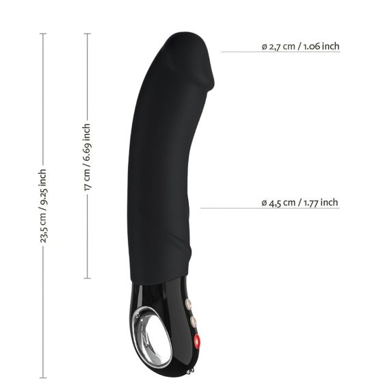 Fun Factory Big Boss - Waterproof G-spot Vibrator (Black)