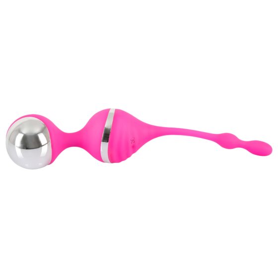 SMILE Love Ball - Vibrating Kegel Ball (Pink)