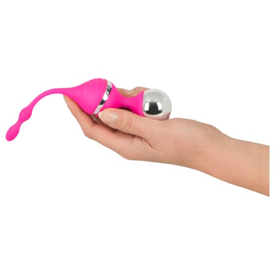 SMILE Love Ball - Vibrating Kegel Ball (Pink)