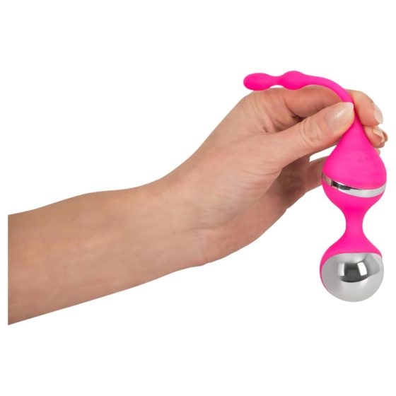 SMILE Love Ball - Vibrating Kegel Ball (Pink)