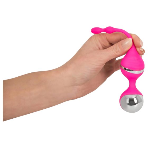 SMILE Love Ball - Vibrating Kegel Ball (Pink)