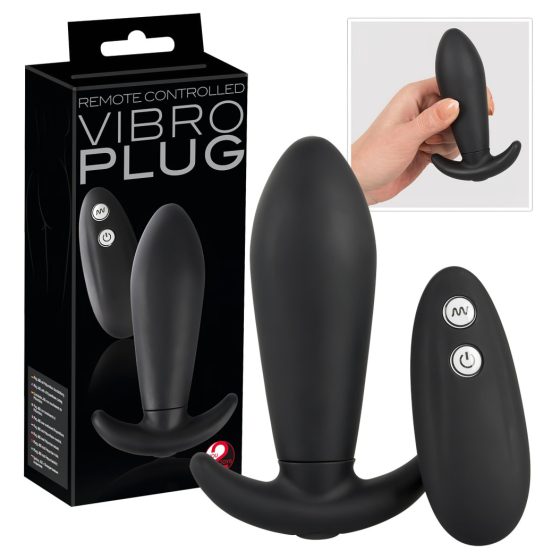 You2Toys - Vibro Plug - Wireless Anal Vibrator (Black)