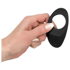 Lust - Rechargeable Vibrating Cock Ring (Black)