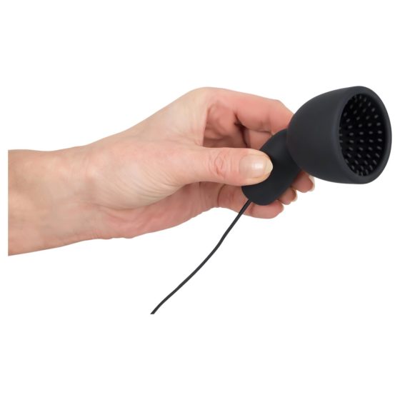 SMILE Glans - acorn vibrator (black)