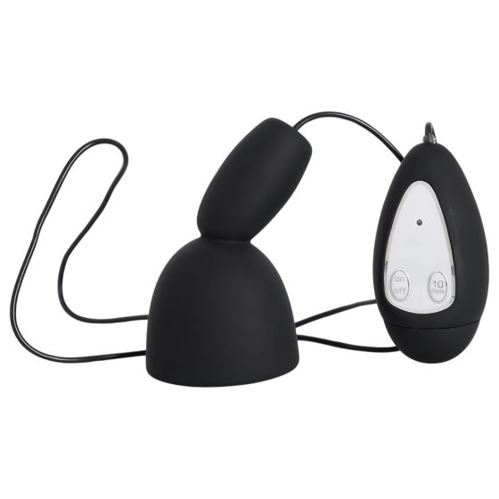 SMILE Glans - acorn vibrator (black)