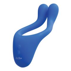   BeauMents Doppio - Rechargeable, Triple Motor Couples Vibrator (Blue)