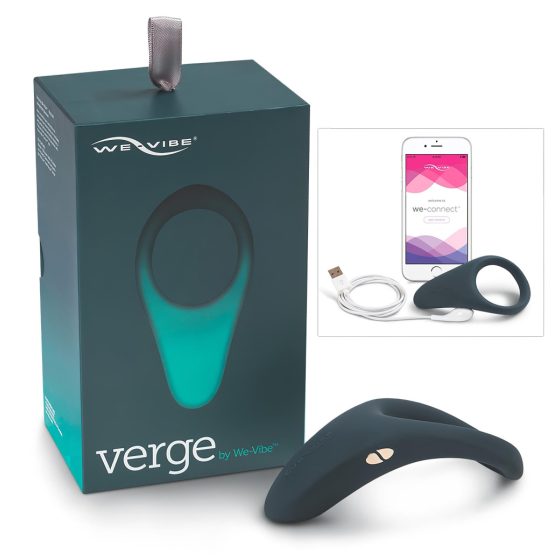 We-Vibe Verge - Rechargeable Vibrating Cock Ring (Grey)