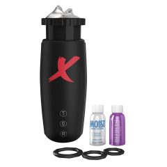 PDX Moto Bator - Sucking, Thrusting Lip Masturbator (Black)