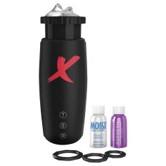 PDX Moto Bator - Sucking, Thrusting Lip Masturbator (Black)