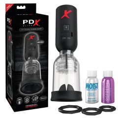   PDX Elite Tip Teaser - Automatic Glans Sucker and Vibrator (Black)