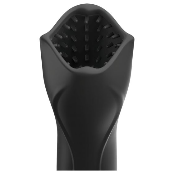 PDX Roto-Teazer - Waterproof Rotating Vibrating Masturbator (Black)