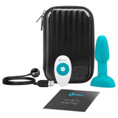 b-Vibe Rimming - Rotating Beaded Anal Vibrator (Teal)