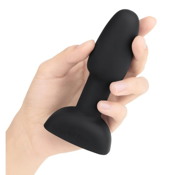 b-Vibe Rimming - Rotating Beaded Anal Vibrator (Black)