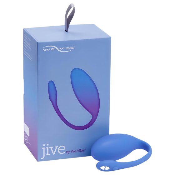 We-Vibe Jive - rechargeable, smart vibrating egg (blue)