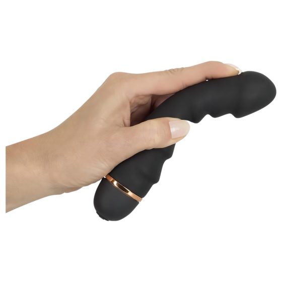 You2Toys - Bendy Ripple Textured Vibrator (Black)